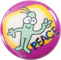 Peace button Comic